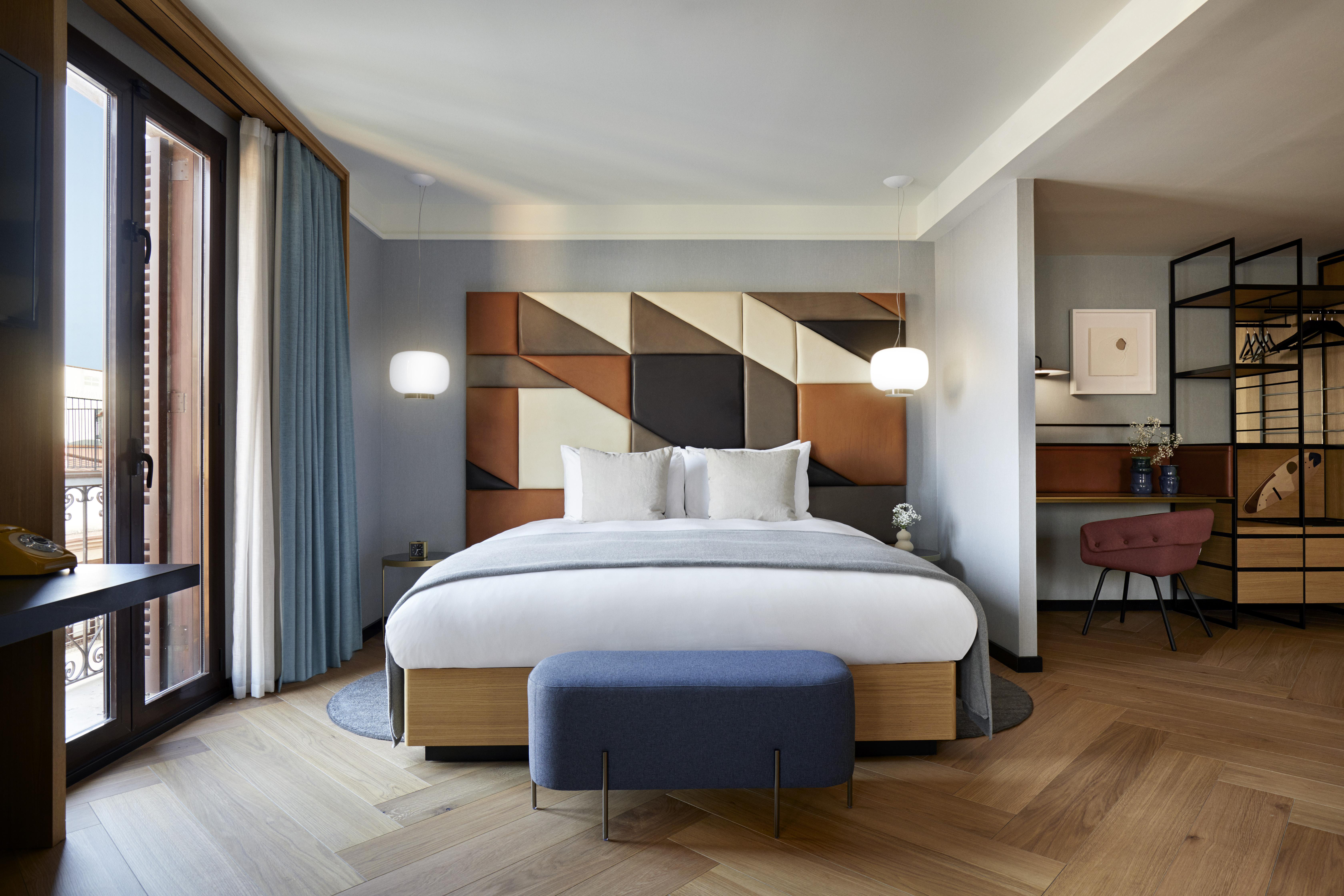 Kimpton Vividora Hotel By Ihg Barcelona Ngoại thất bức ảnh A bedroom at the hotel