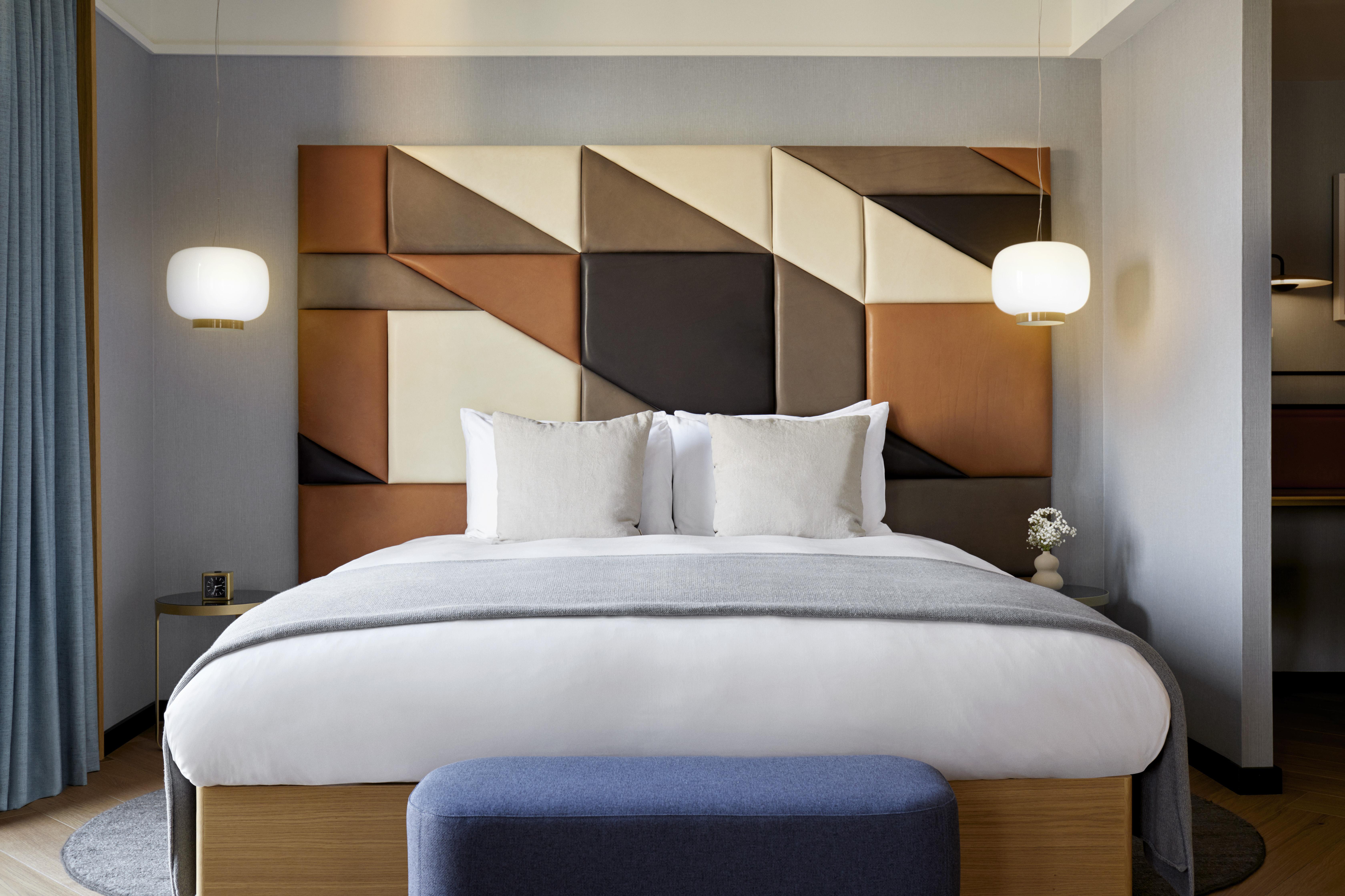 Kimpton Vividora Hotel By Ihg Barcelona Ngoại thất bức ảnh A bedroom at the hotel