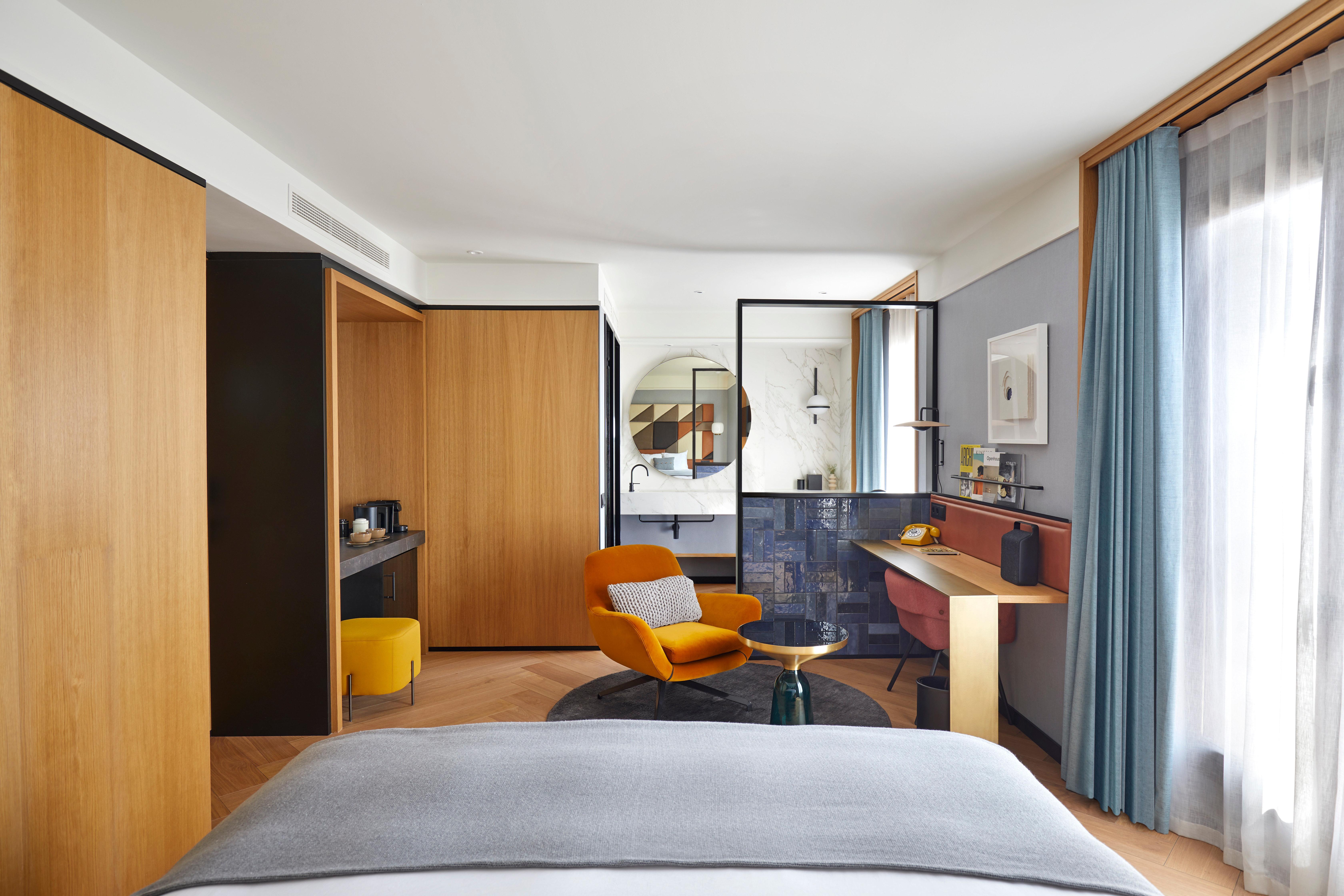Kimpton Vividora Hotel By Ihg Barcelona Ngoại thất bức ảnh A room at the hotel