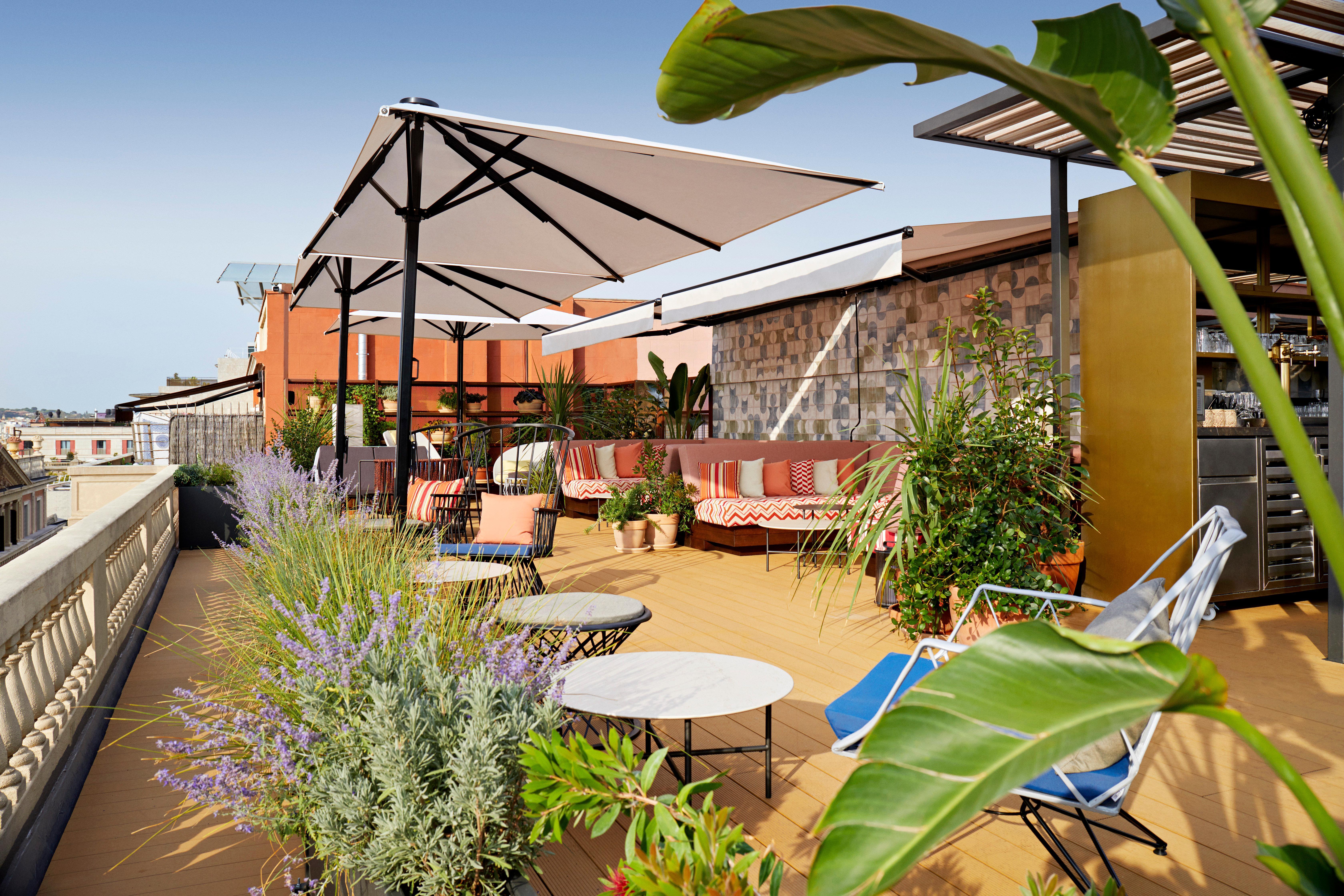 Kimpton Vividora Hotel By Ihg Barcelona Ngoại thất bức ảnh Rooftop garden