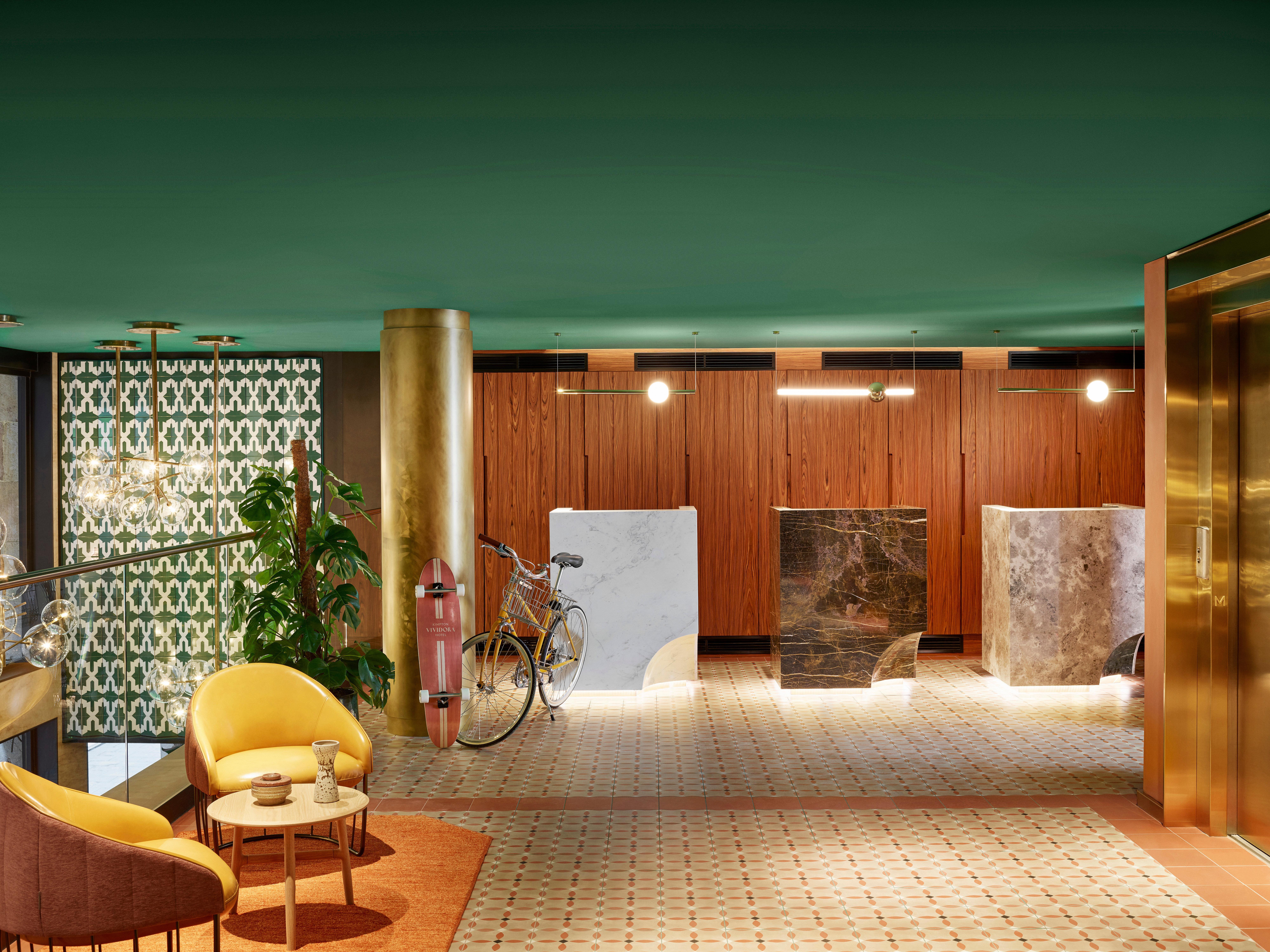 Kimpton Vividora Hotel By Ihg Barcelona Ngoại thất bức ảnh Lobby