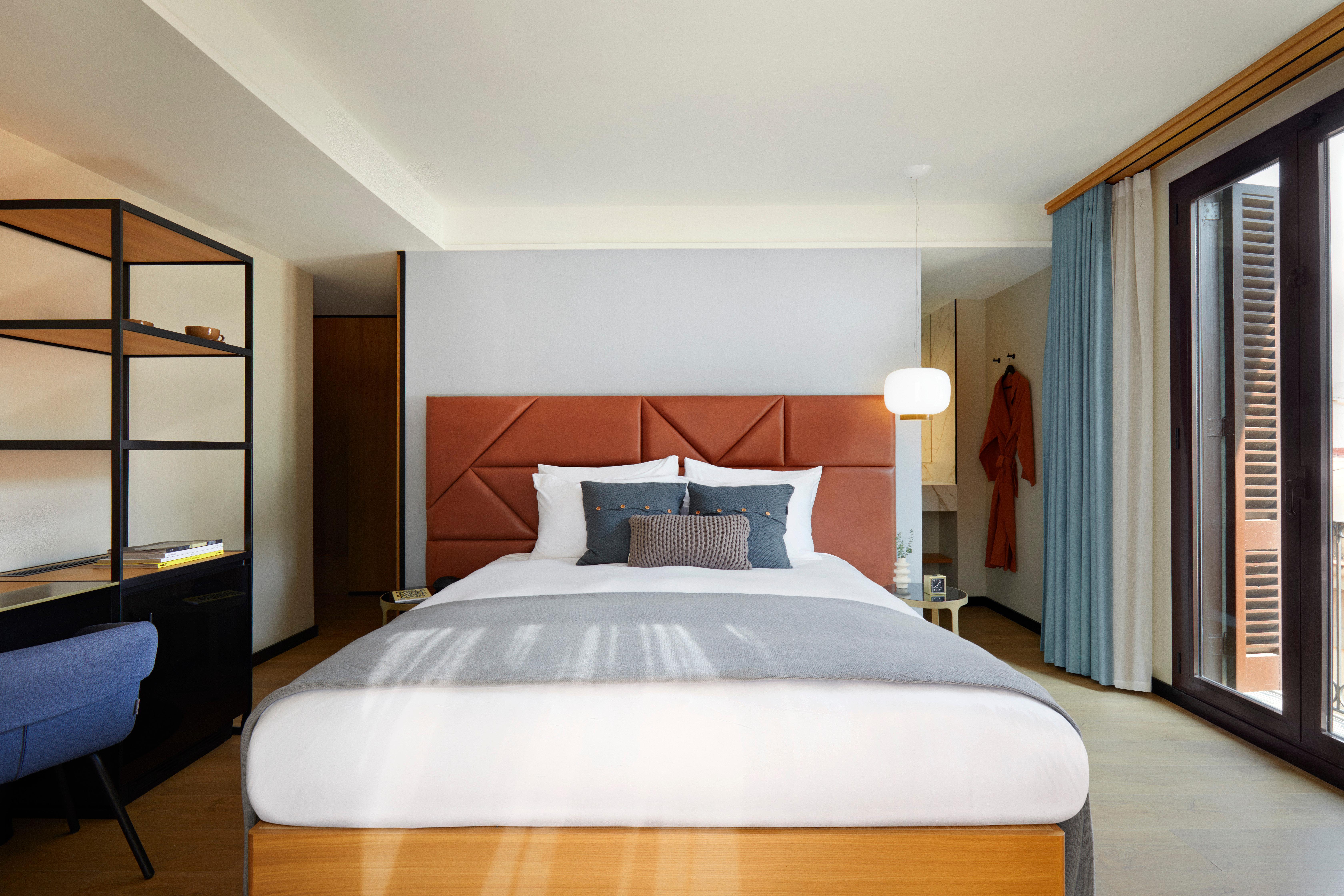 Kimpton Vividora Hotel By Ihg Barcelona Ngoại thất bức ảnh A bedroom at the hotel